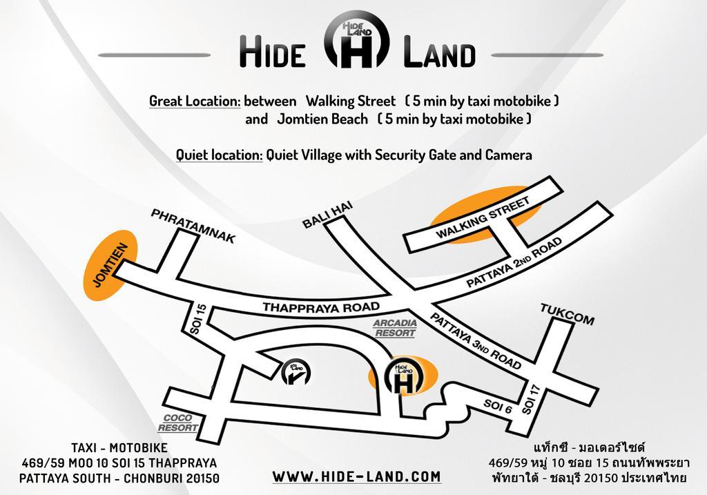 Hideland - The Luxury Tropical Villa Pattaya Exterior foto